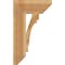 Ekena Millwork Merced Slat Rough Sawn Bracket, Western Red Cedar, 6"W x 18"D x 30"H BKT06X18X30MRC06RWR - alternate 4